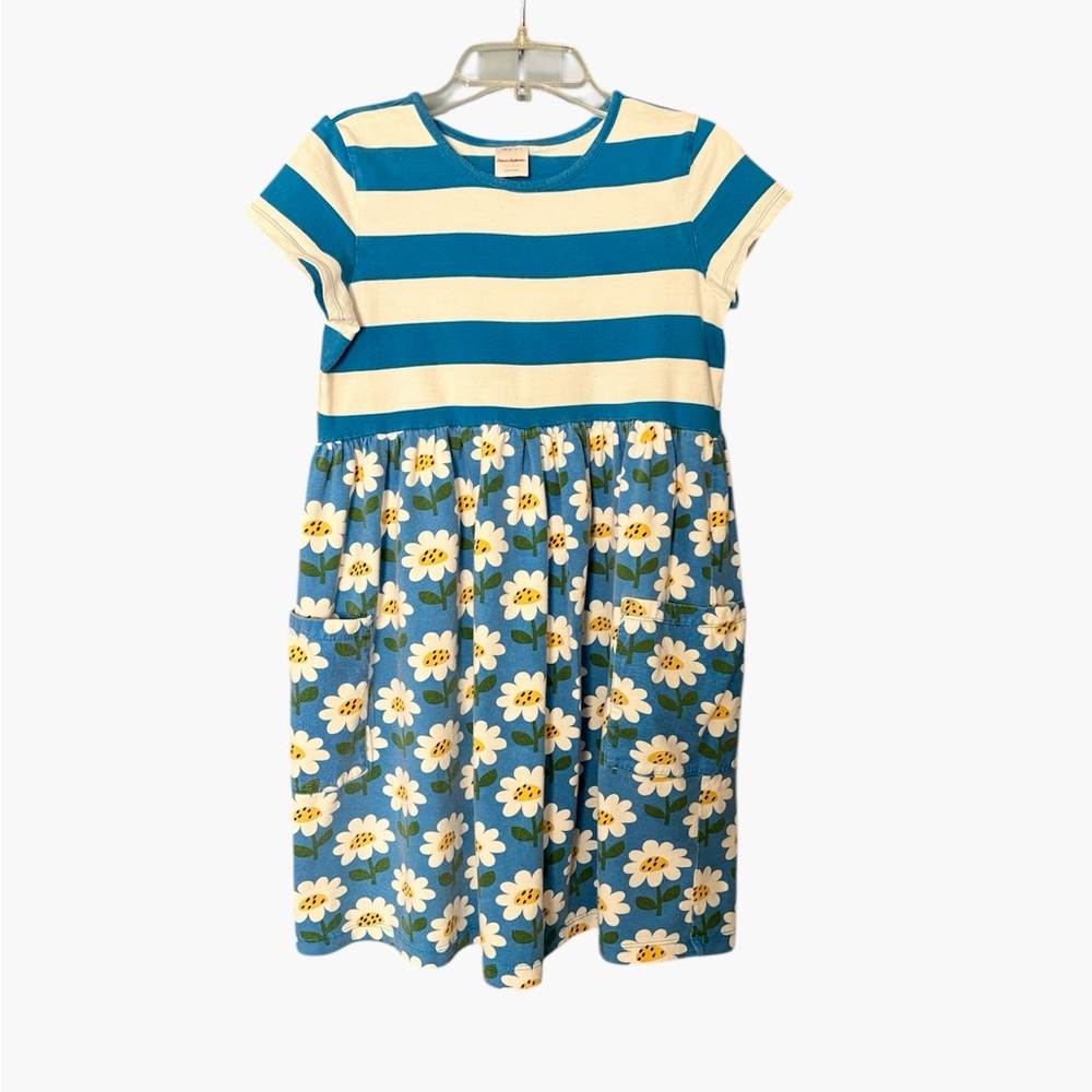 Hanna Andersson Daisy Knit Dress Girl 12 Pockets